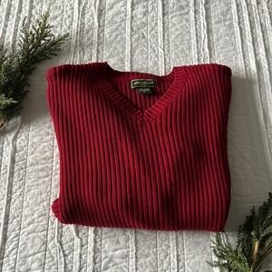 Vintage Eddie Bauer ribbed sweater